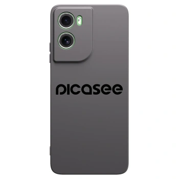 Picasee silikonowe czarne etui na Motorola Moto G06 - Picasee - new logo - black