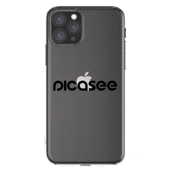 Picasee silikonowe przeźroczyste etui na Apple iPhone 11 Pro - Picasee - new logo - black