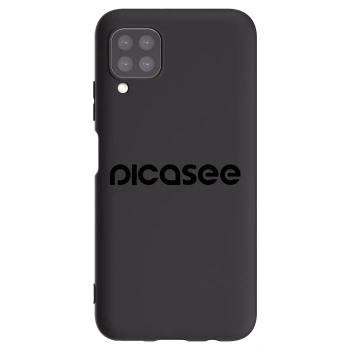 Picasee silikonowe czarne etui na Huawei P40 Lite - Picasee - new logo - black