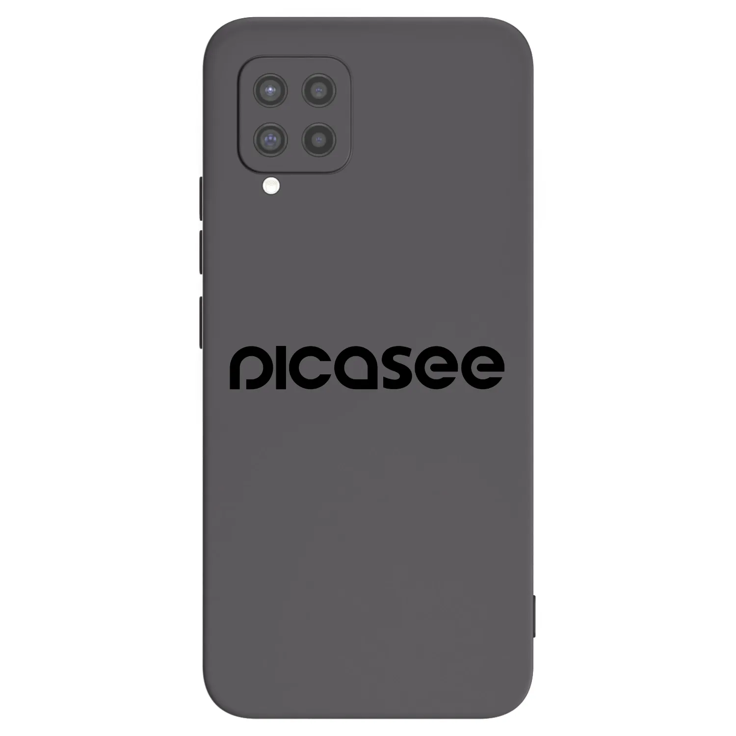 Picasee silikonowe czarne etui na Samsung Galaxy A42 A426B - Picasee - new logo - black