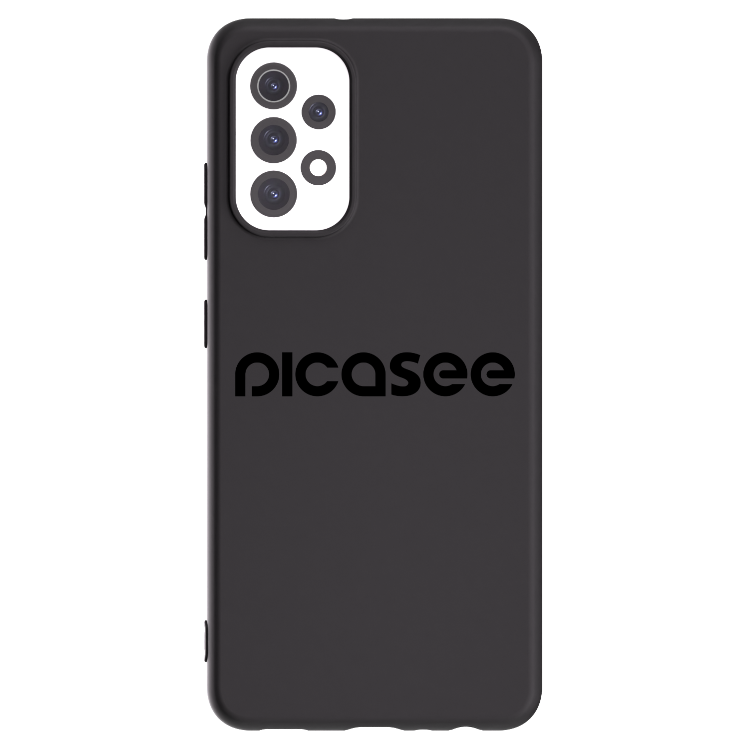Picasee silikonowe czarne etui na Samsung Galaxy A32 5G A326B - Picasee - new logo - black