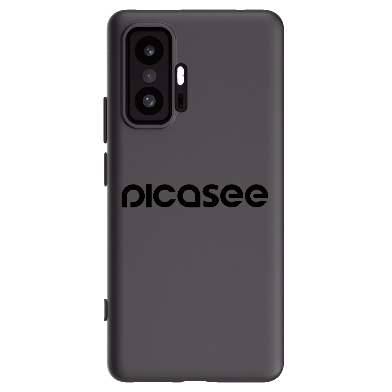 Picasee silikonowe czarne etui na Xiaomi 11T - Picasee - new logo - black