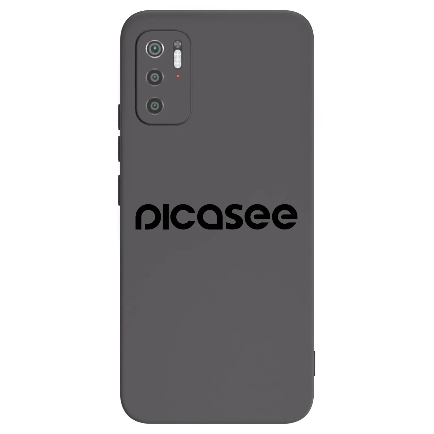 Picasee silikonowe czarne etui na Xiaomi Poco M3 Pro 5G - Picasee - new logo - black