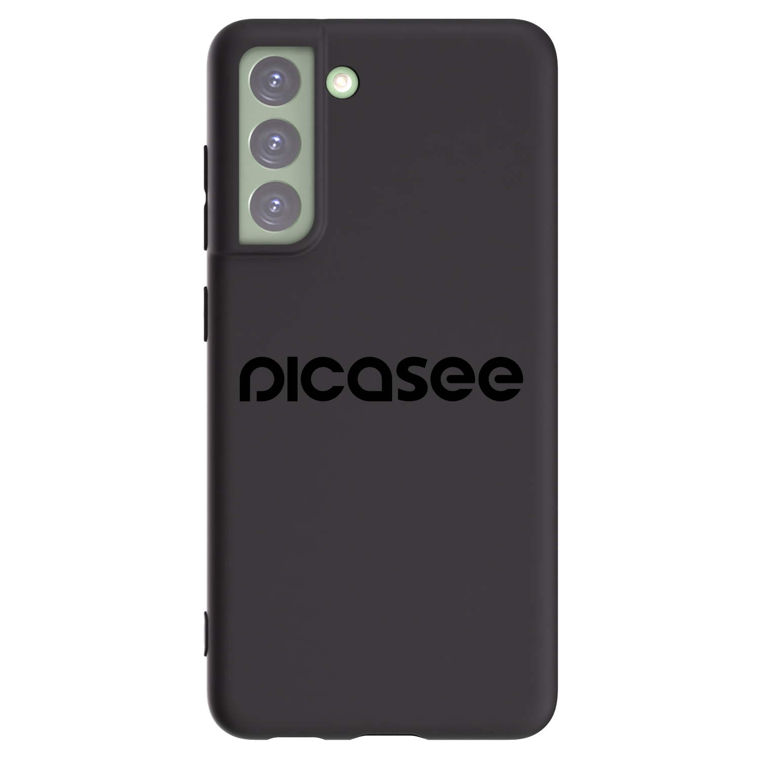 Picasee silikonowe czarne etui na Samsung Galaxy S21 FE 5G - Picasee - new logo - black