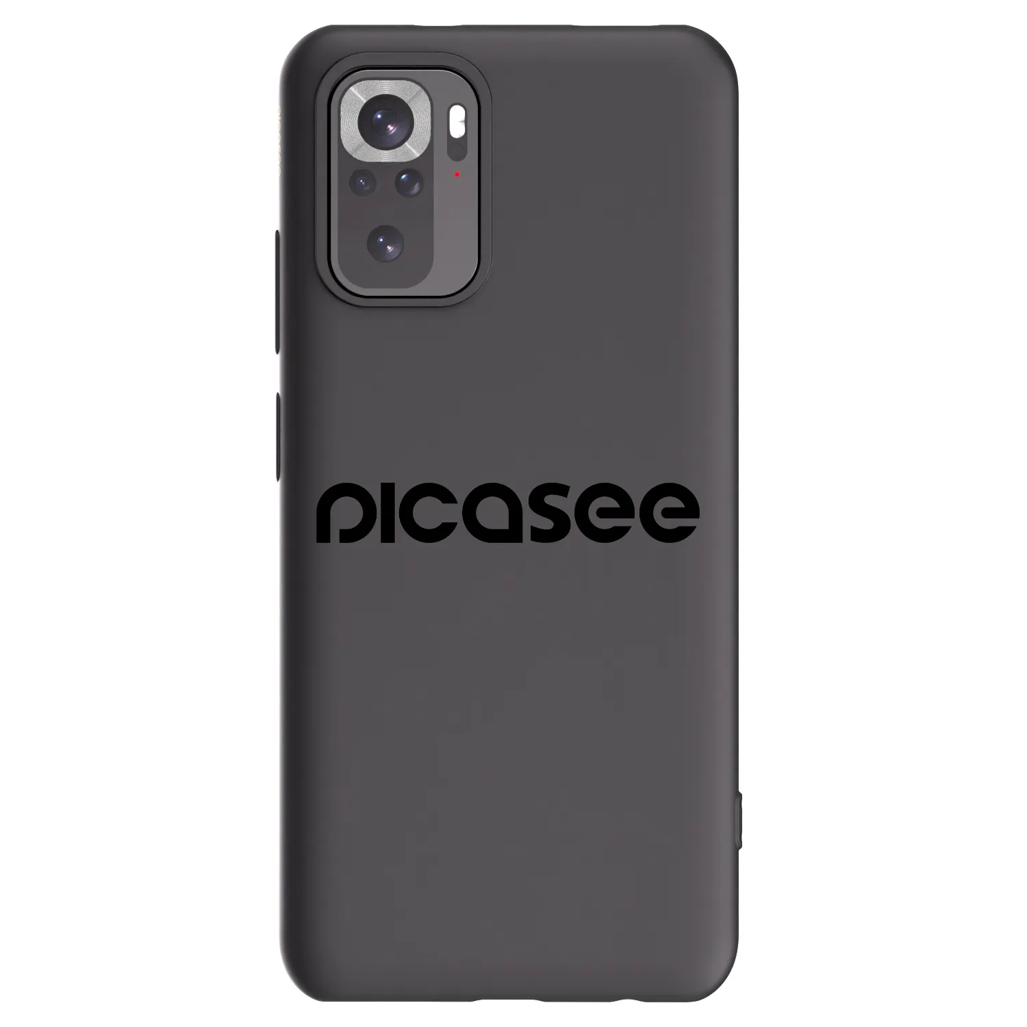 Picasee silikonowe czarne etui na Xiaomi Redmi Note 11S 4G - Picasee - new logo - black