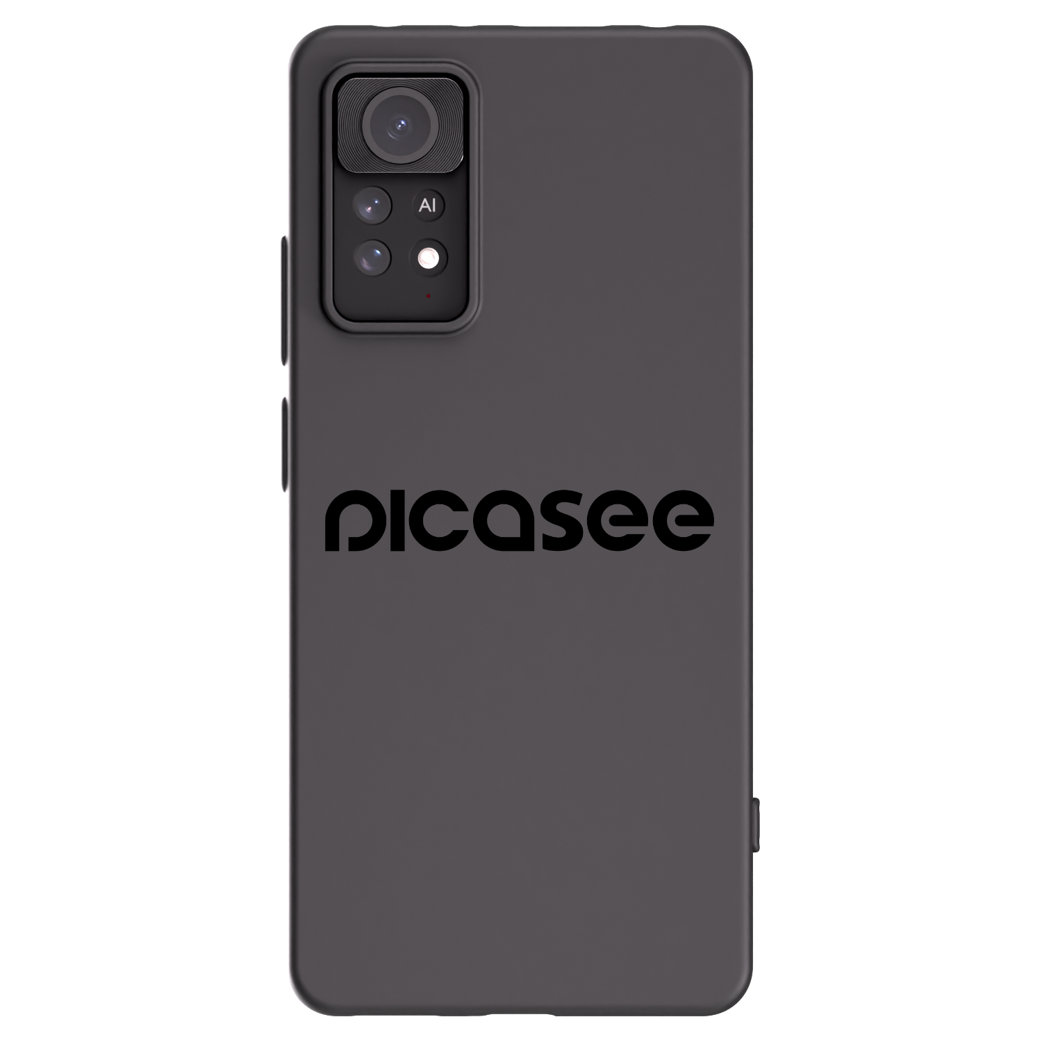 Picasee silikonowe czarne etui na Xiaomi Redmi Note 11 Pro 5G - Picasee - new logo - black