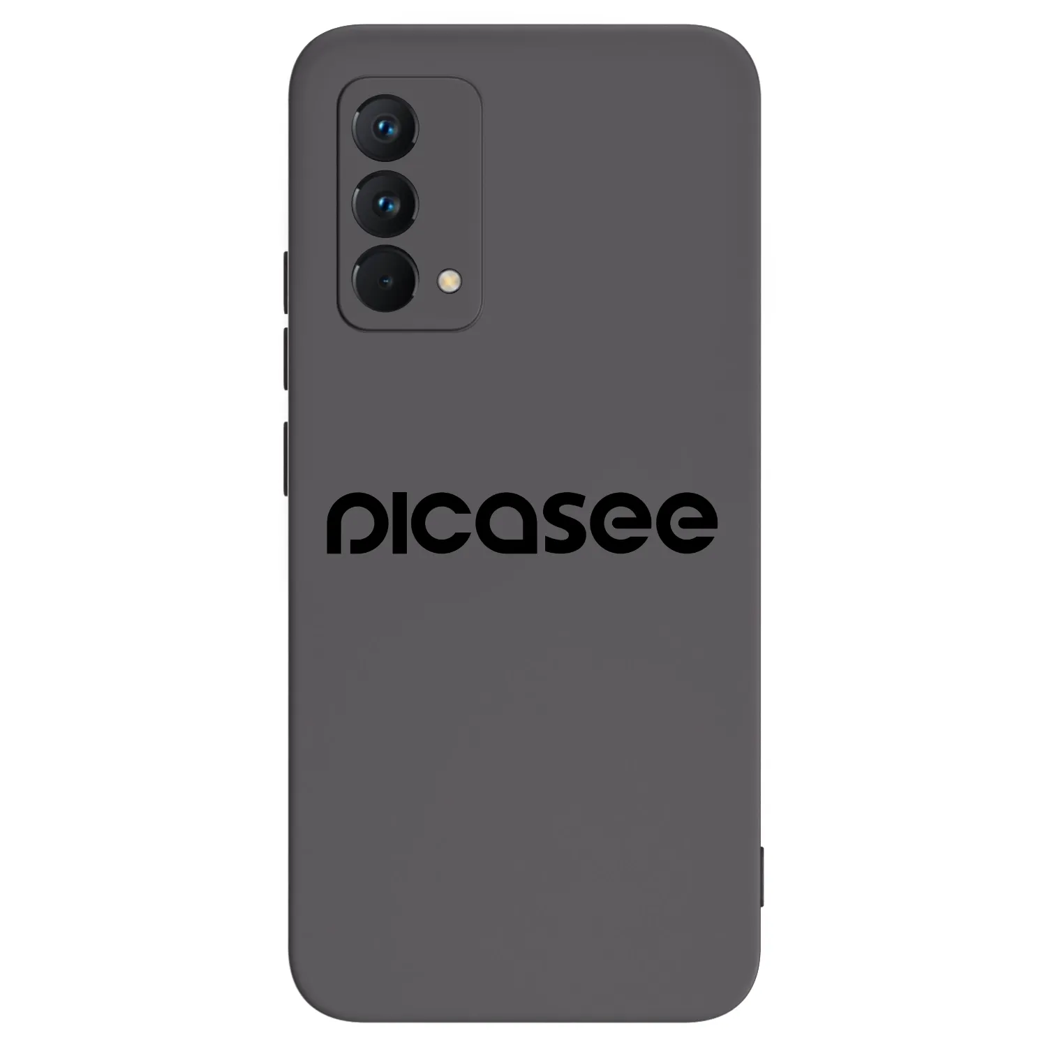 Picasee silikonowe czarne etui na Realme GT Master Edition 5G - Picasee - new logo - black