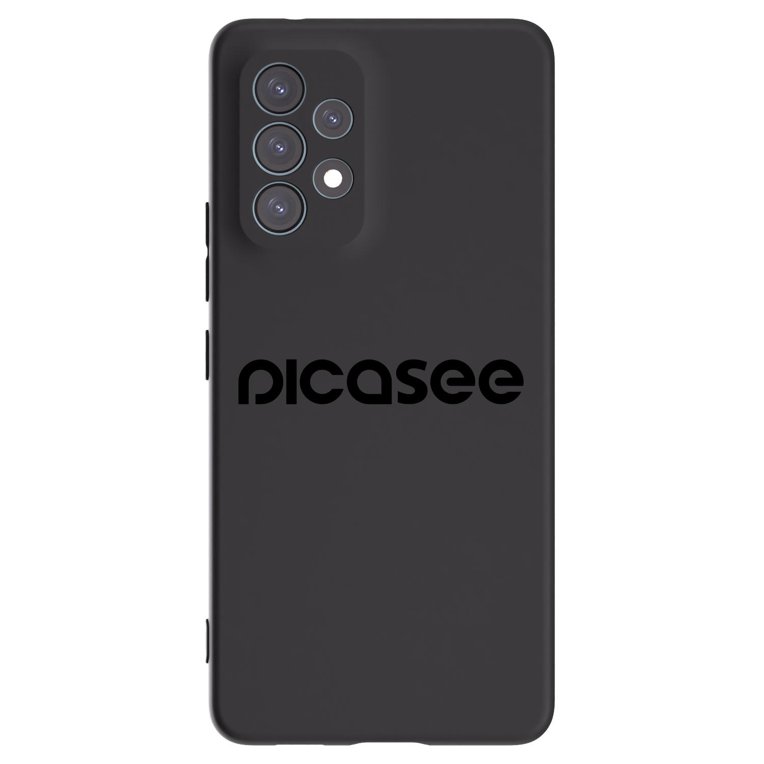 Picasee silikonowe czarne etui na Samsung Galaxy A53 5G A536 - Picasee - new logo - black