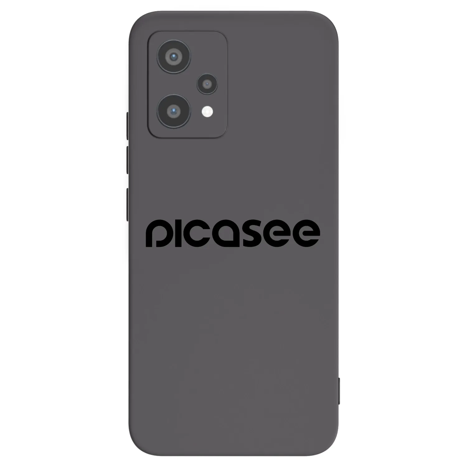 Picasee silikonowe czarne etui na Realme 9 Pro 5G - Picasee - new logo - black