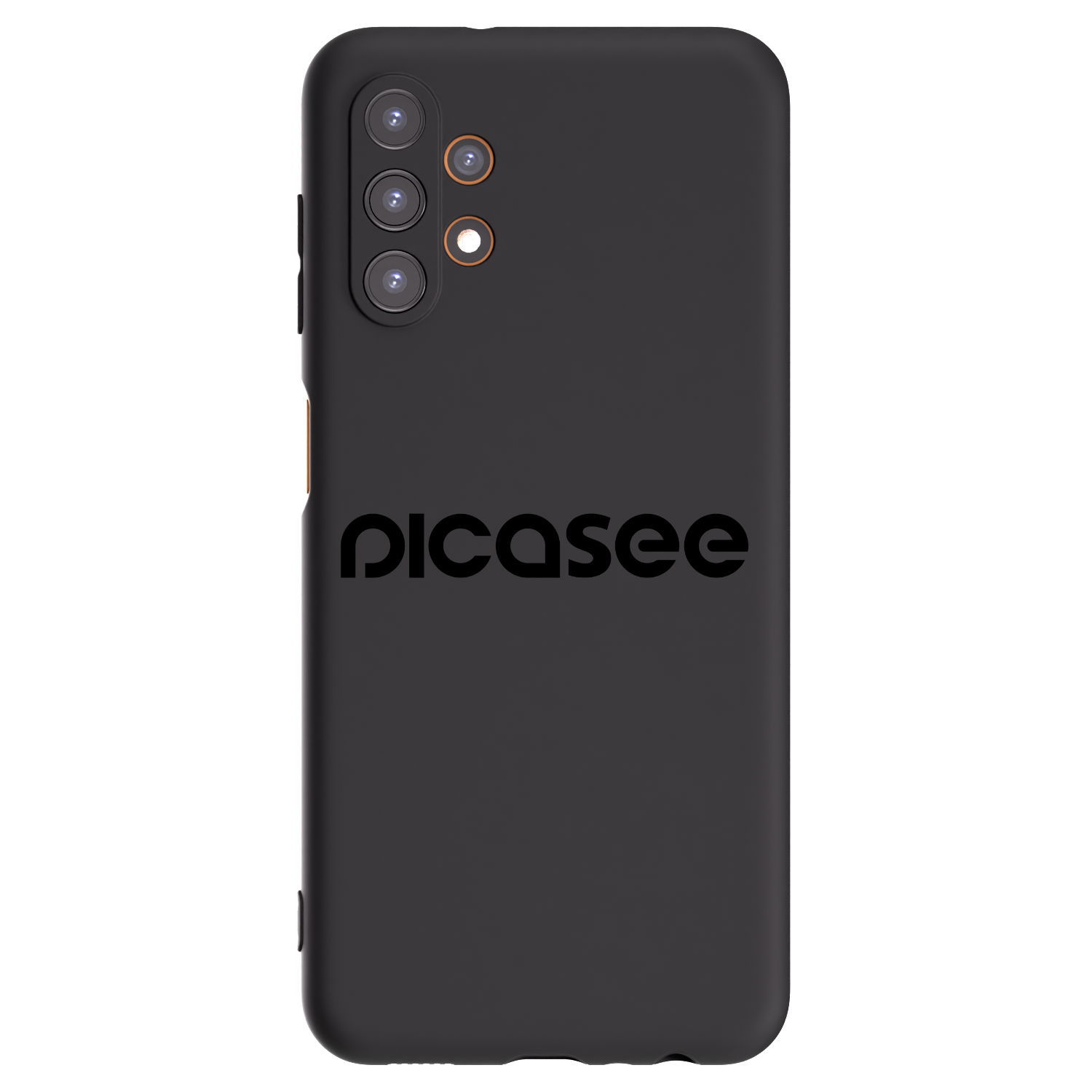 Picasee silikonowe czarne etui na Samsung Galaxy A13 4G A135 - Picasee - new logo - black