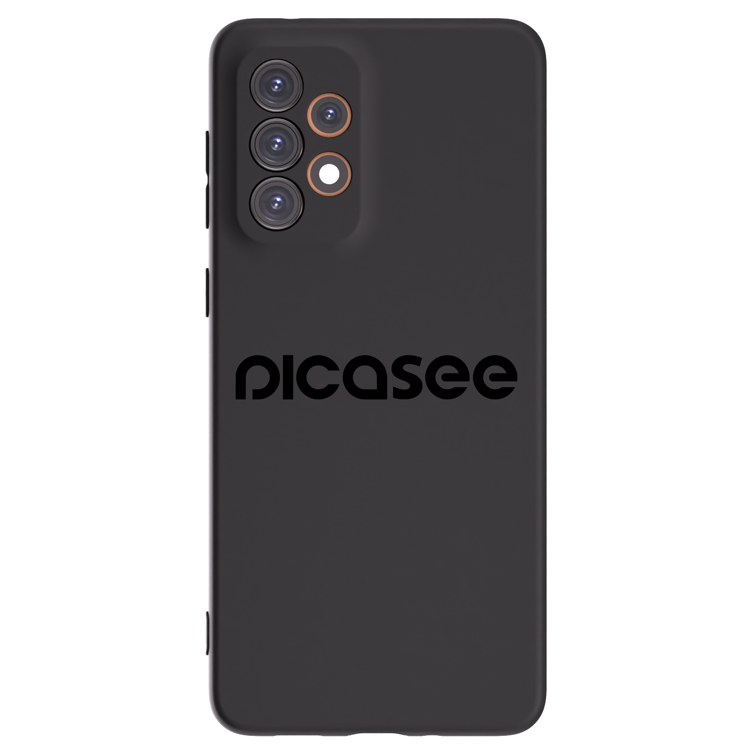 Picasee silikonowe czarne etui na Samsung Galaxy A33 5G A336 - Picasee - new logo - black