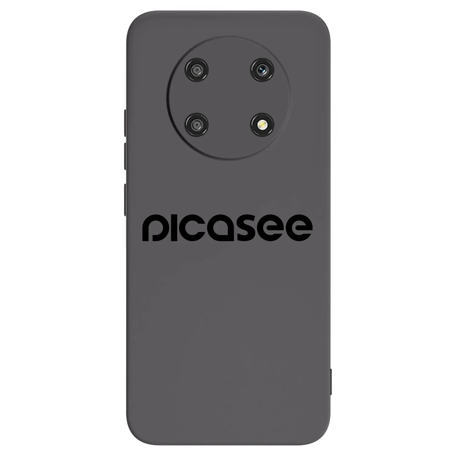 Picasee silikonowe czarne etui na Honor Magic4 Lite 5G - Picasee - new logo - black