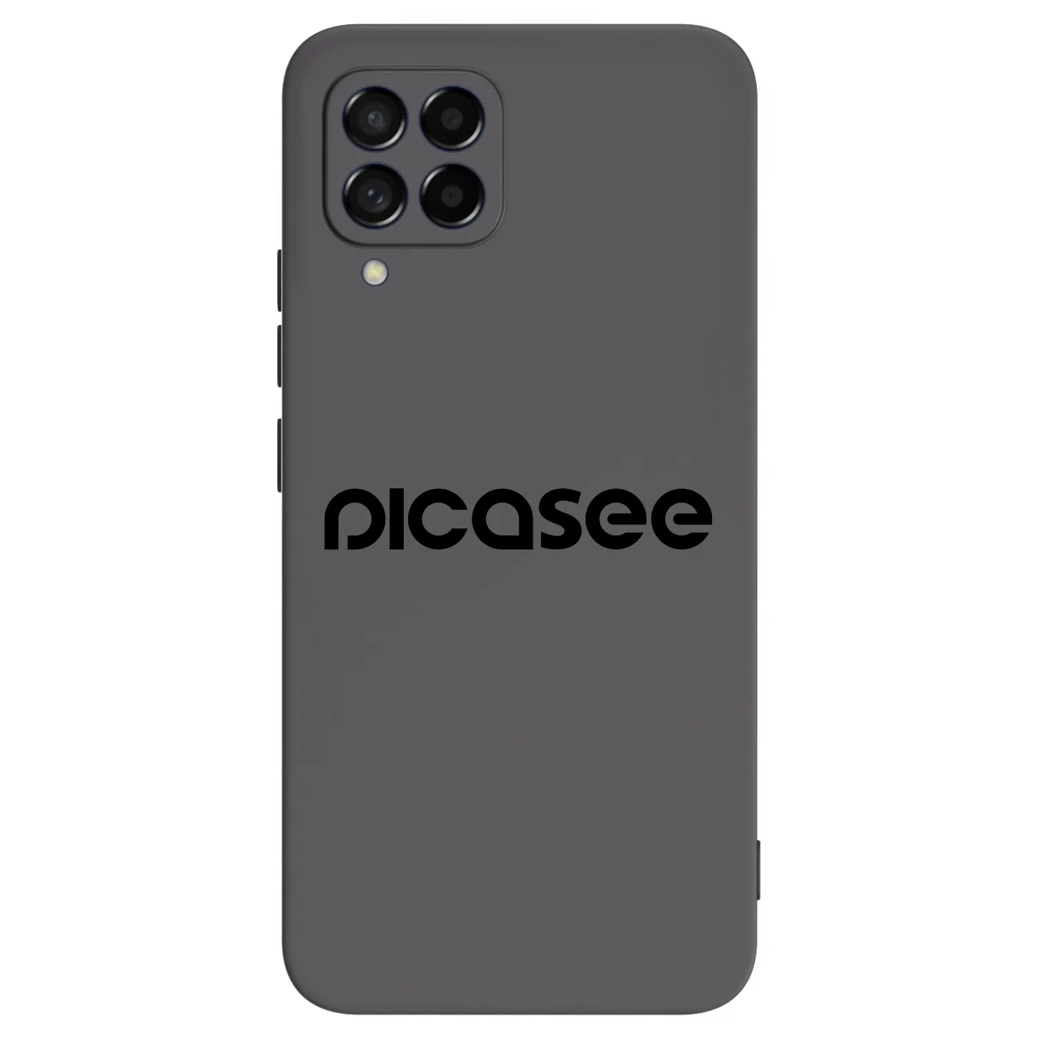 Picasee silikonowe czarne etui na Samsung Galaxy M53 5G - Picasee - new logo - black
