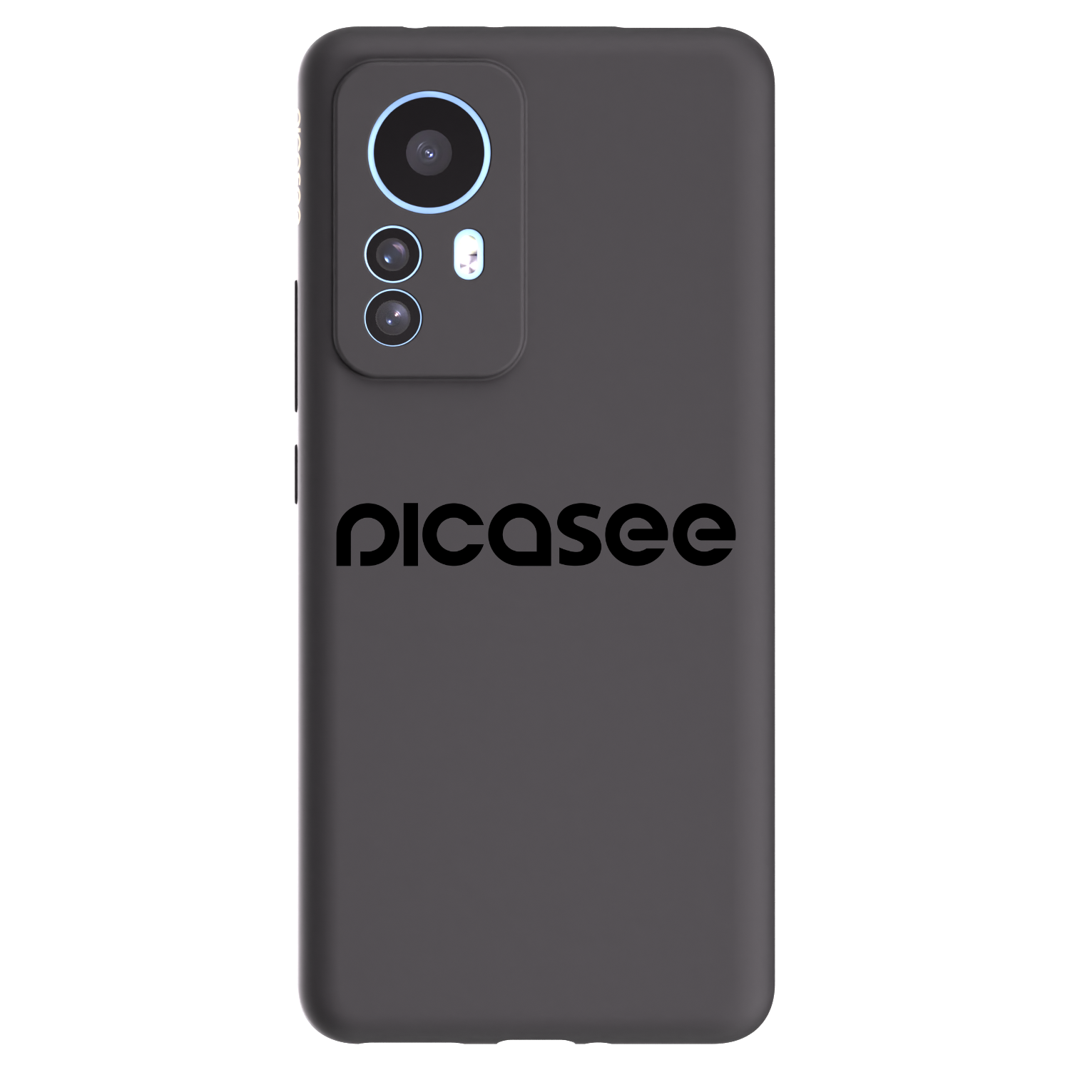 Picasee silikonowe czarne etui na Xiaomi 12T Pro - Picasee - new logo - black