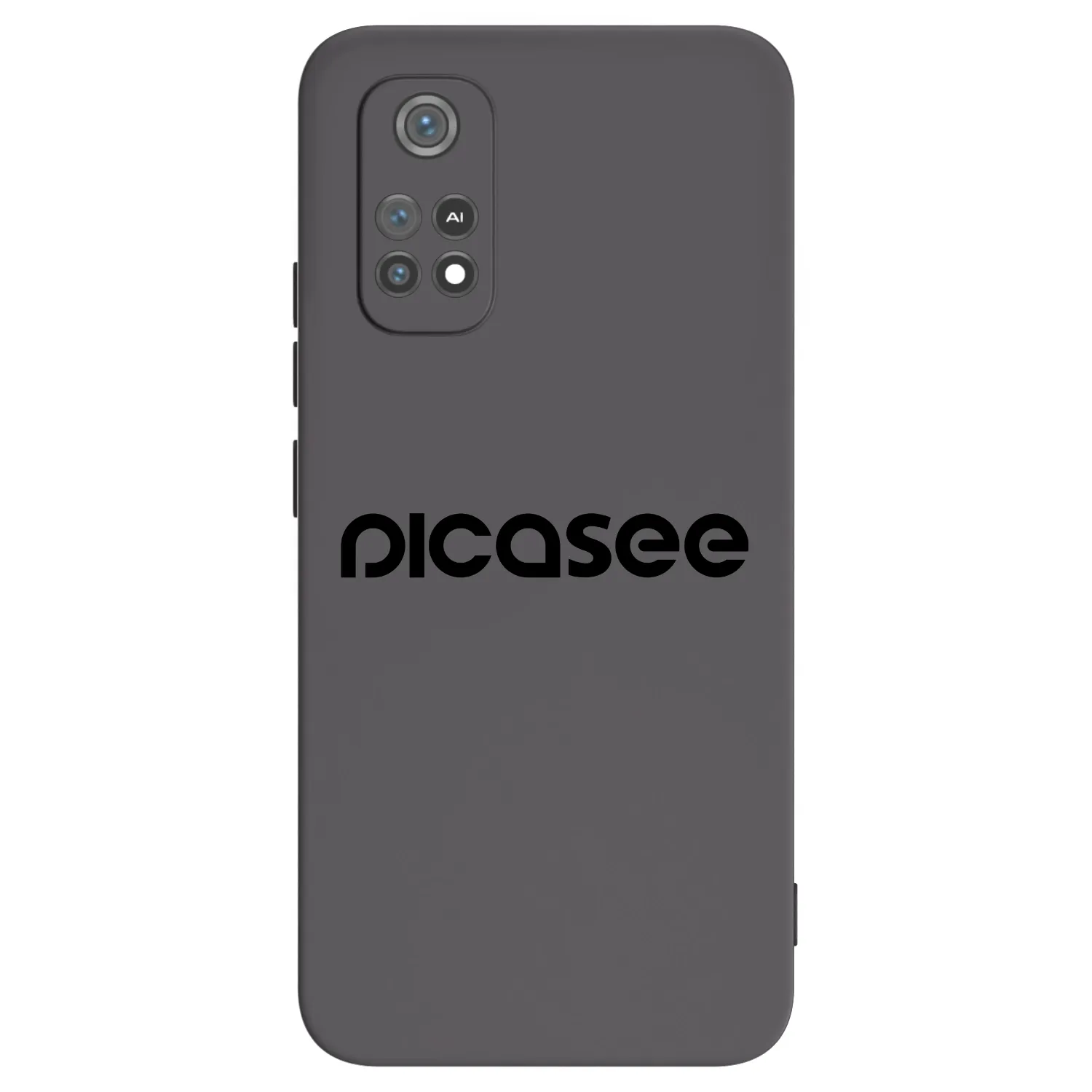 Picasee silikonowe czarne etui na Xiaomi Poco M4 Pro - Picasee - new logo - black