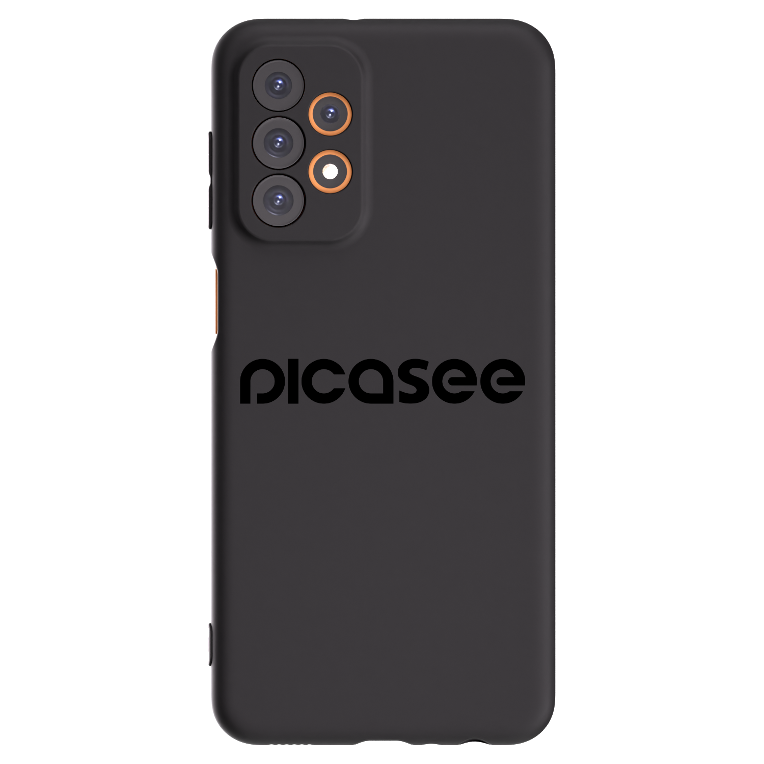 Picasee silikonowe czarne etui na Samsung Galaxy A23 A236B 5G - Picasee - new logo - black