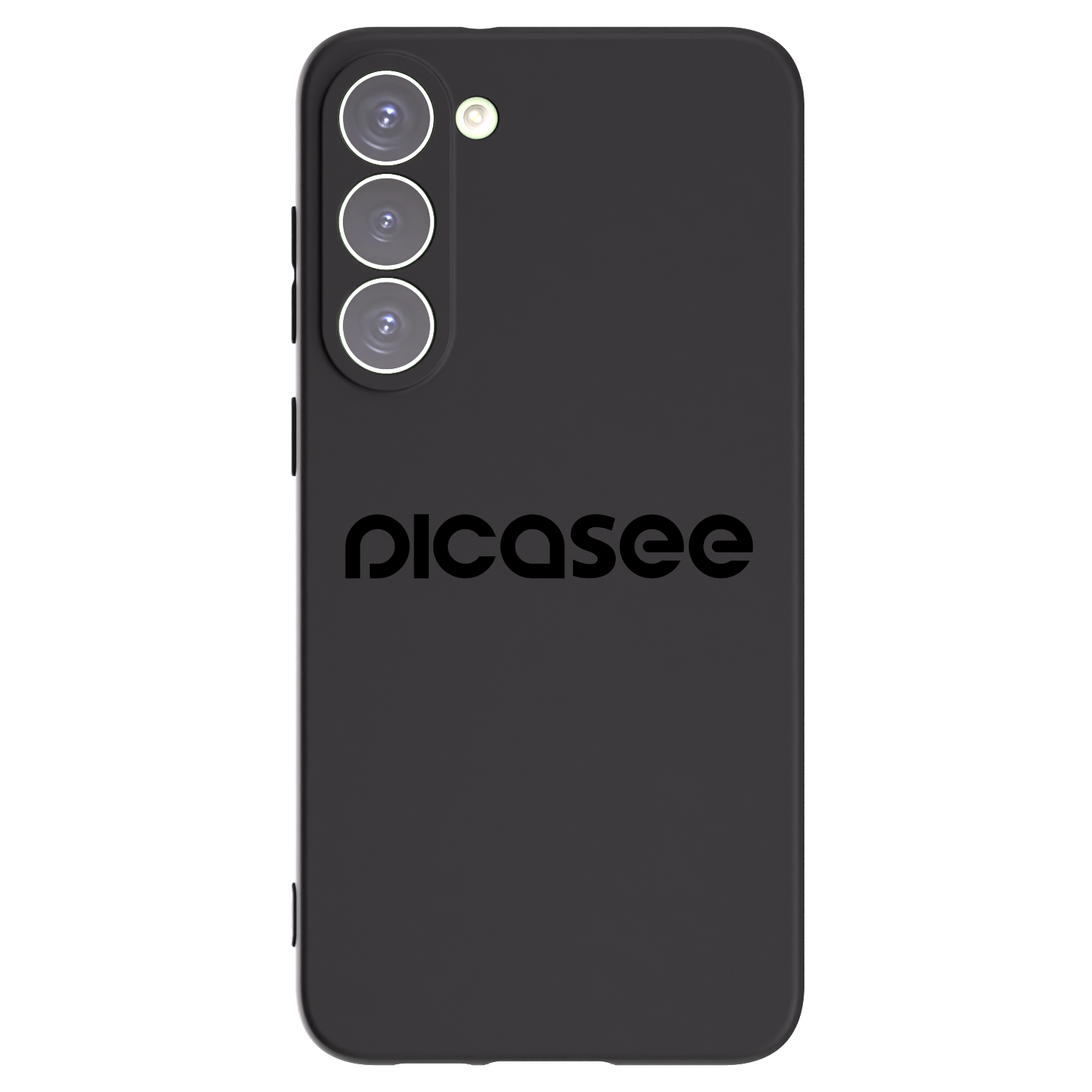 Picasee silikonowe czarne etui na Samsung Galaxy S23+ 5G - Picasee - new logo - black