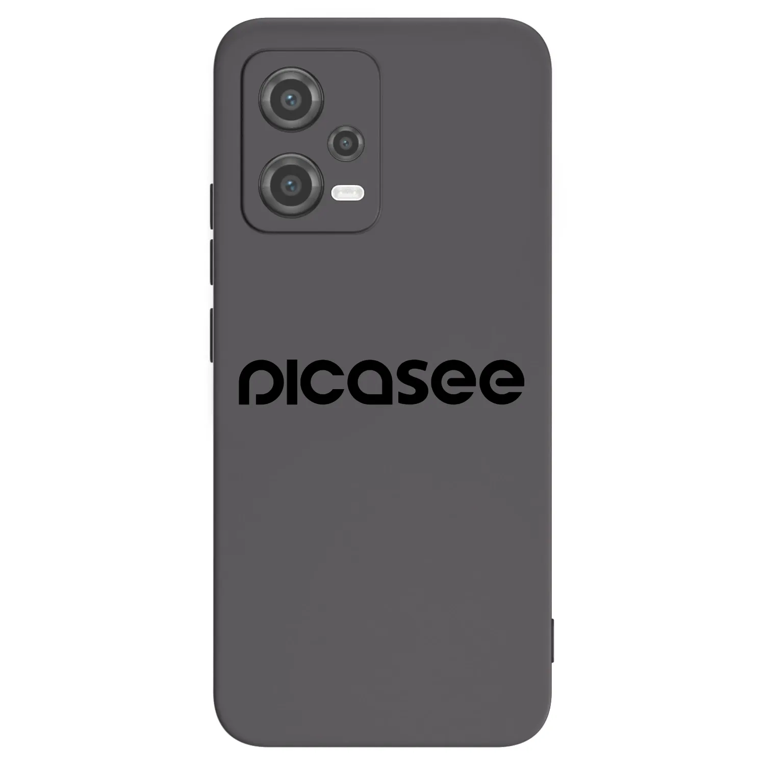 Picasee silikonowe czarne etui na Xiaomi Poco X5 - Picasee - new logo - black