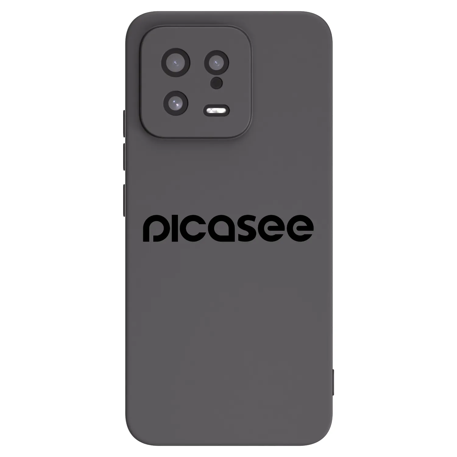 Picasee silikonowe czarne etui na Xiaomi 13 - Picasee - new logo - black