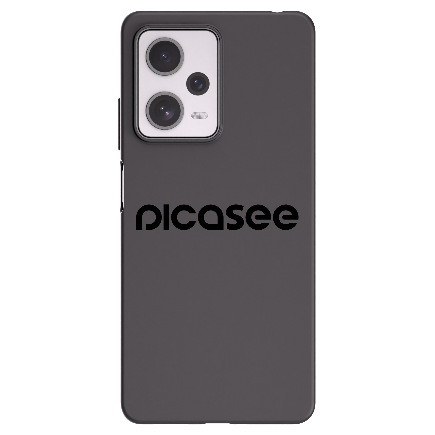 Picasee silikonowe czarne etui na Xiaomi Redmi Note 12 Pro+ 5G - Picasee - new logo - black