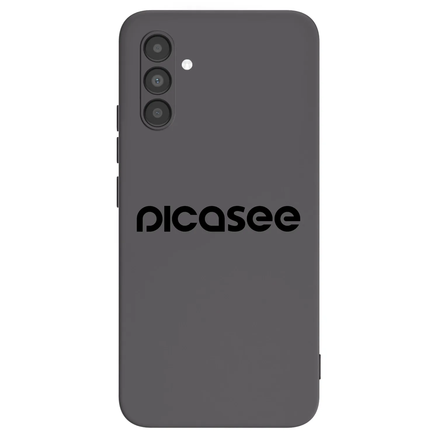Picasee silikonowe czarne etui na Samsung Galaxy A04s A047F - Picasee - new logo - black