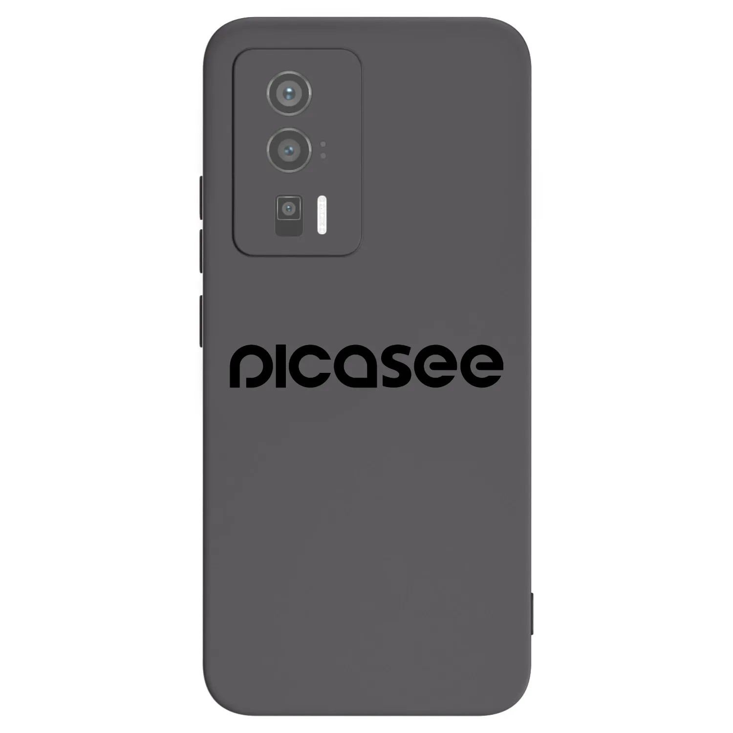 Picasee silikonowe czarne etui na Xiaomi Poco F5 Pro 5G - Picasee - new logo - black