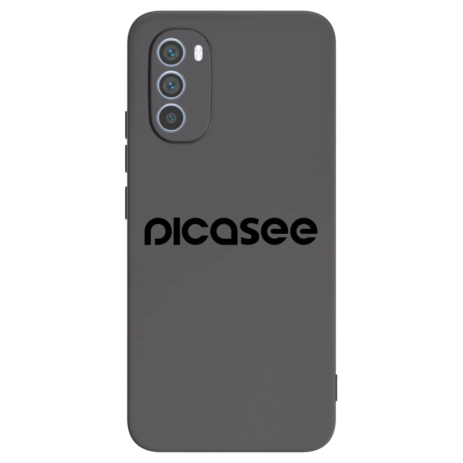 Picasee silikonowe czarne etui na Motorola Moto G62 - Picasee - new logo - black