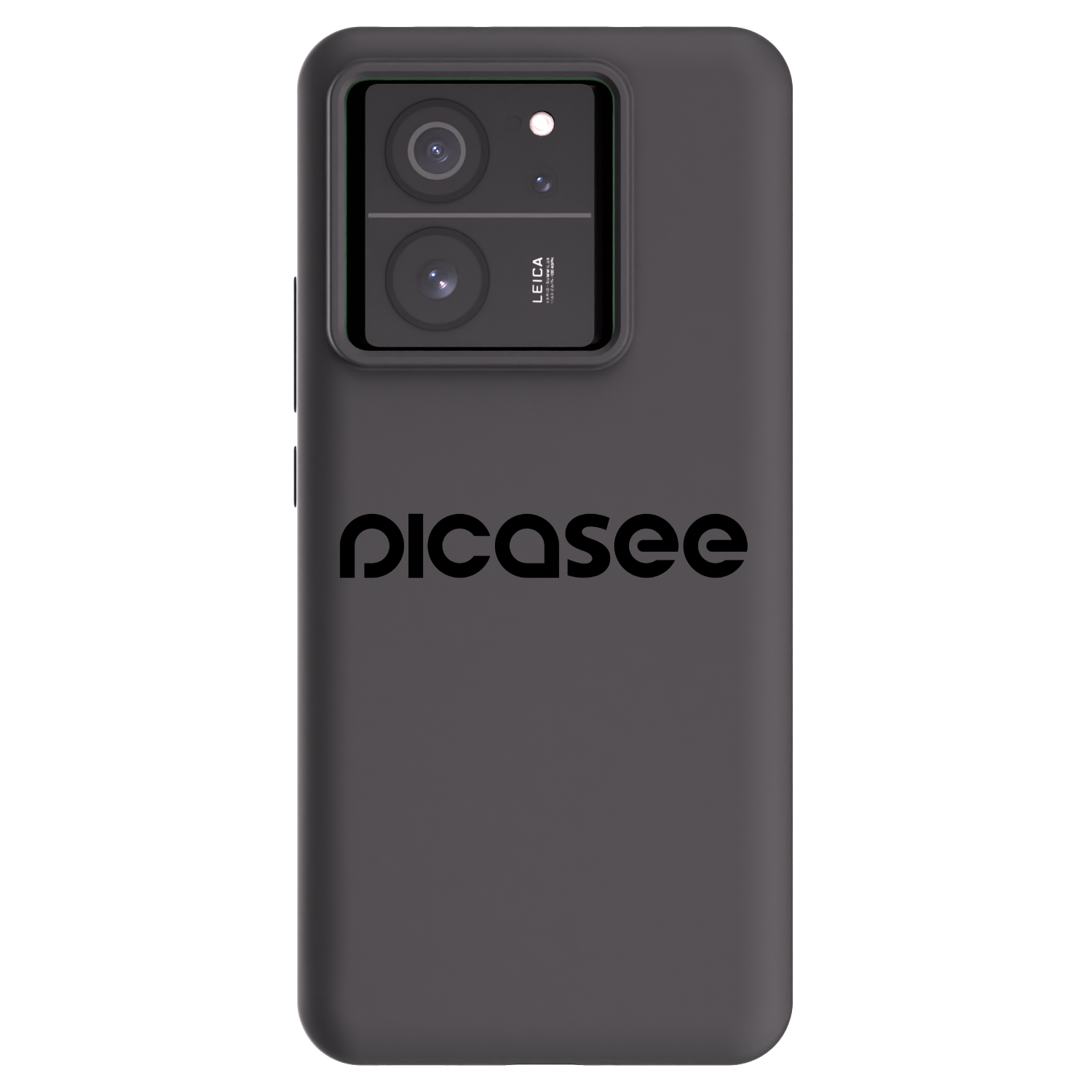 Picasee silikonowe czarne etui na Xiaomi 13T - Picasee - new logo - black