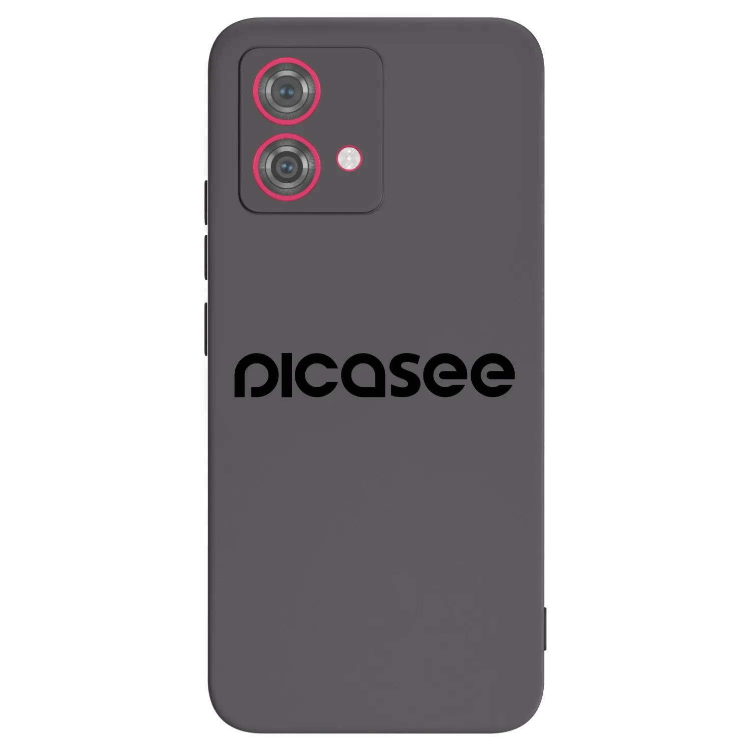 Picasee silikonowe czarne etui na Motorola Moto G84 5G - Picasee - new logo - black
