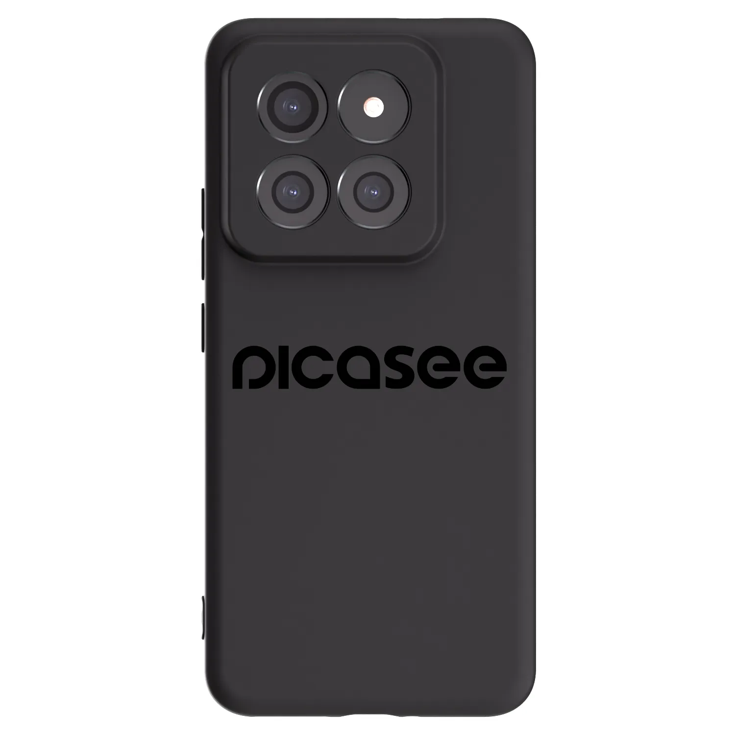 Picasee silikonowe czarne etui na Xiaomi 14 Pro - Picasee - new logo - black