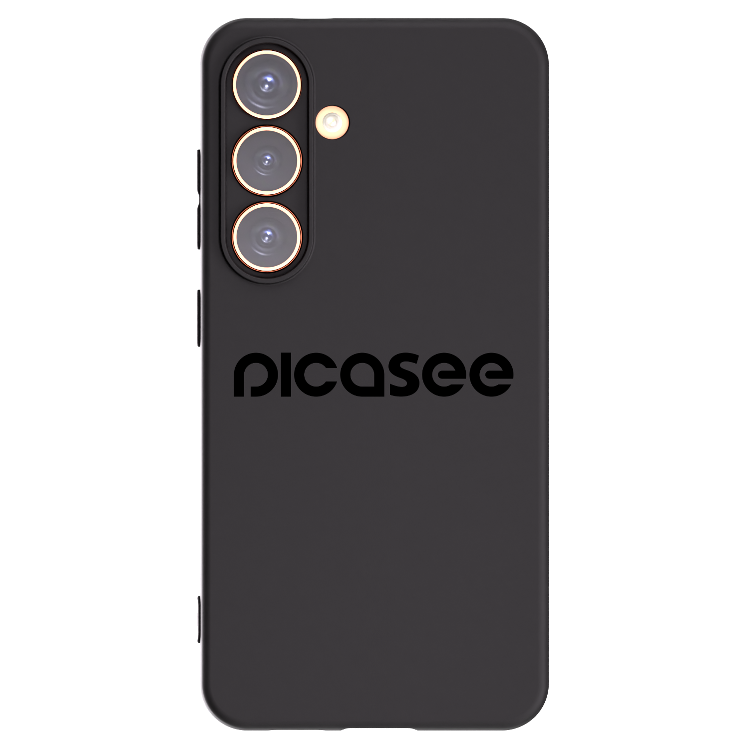 Picasee silikonowe czarne etui na Samsung Galaxy S24 S921B 5G - Picasee - new logo - black