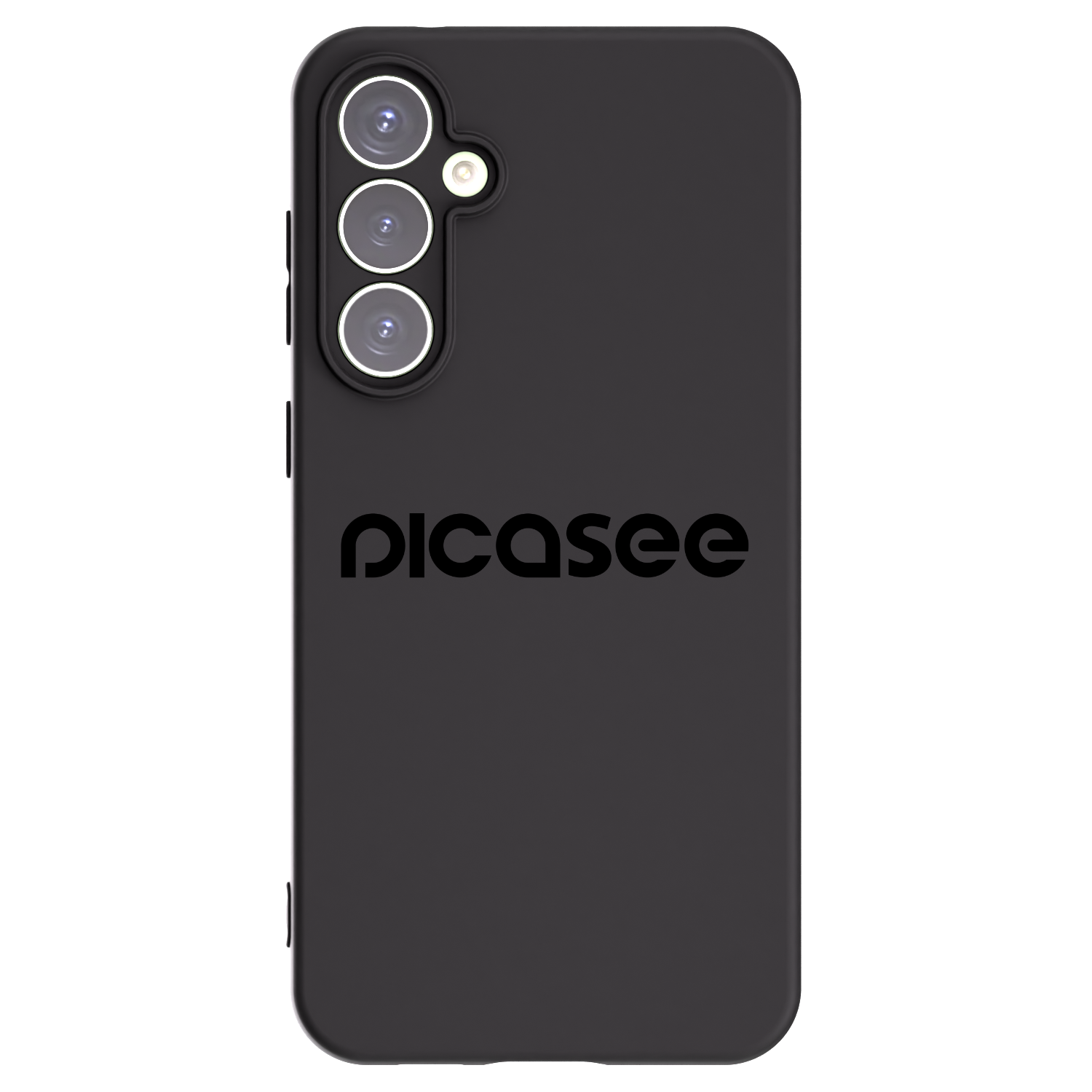 Picasee silikonowe czarne etui na Samsung Galaxy S23 FE S711B - Picasee - new logo - black