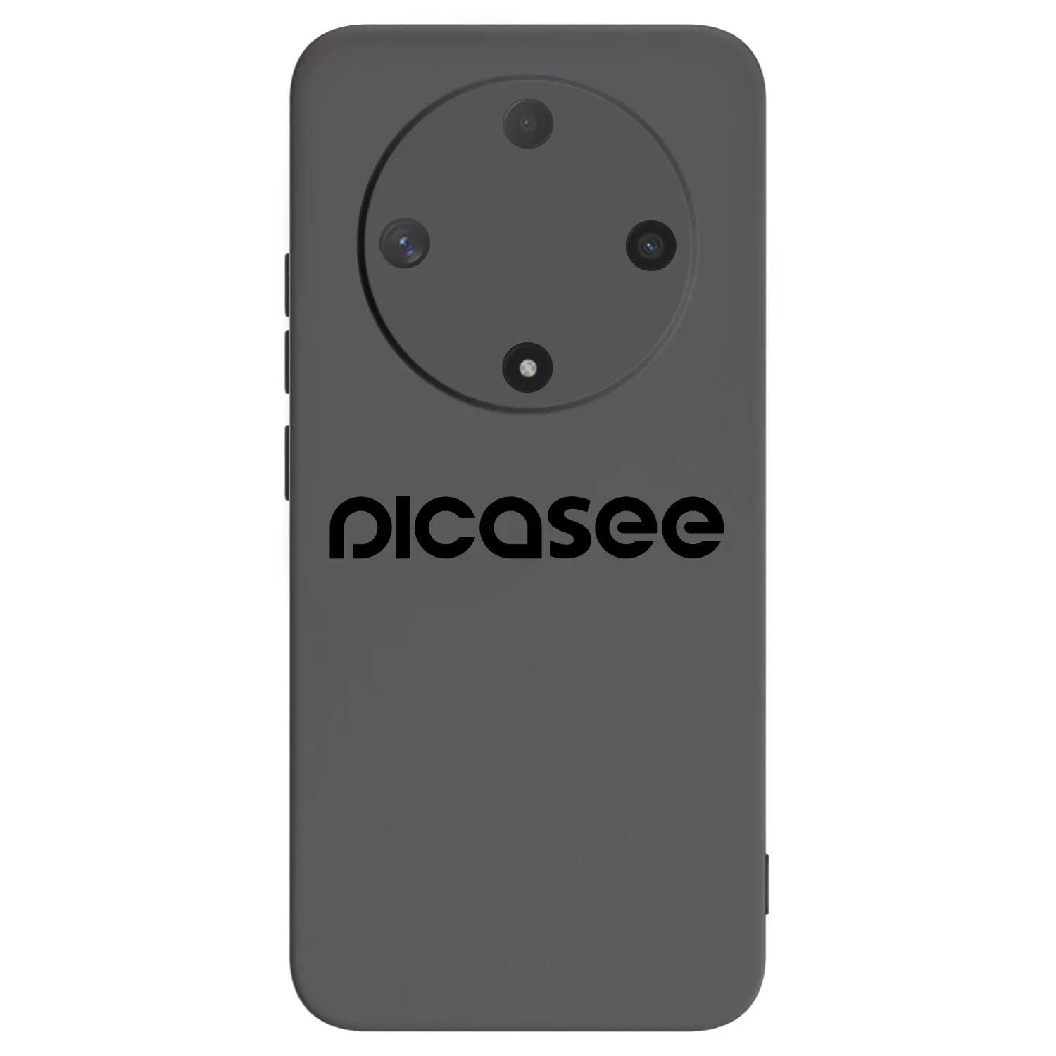 Picasee silikonowe czarne etui na Honor Magic6 Lite 5G - Picasee - new logo - black