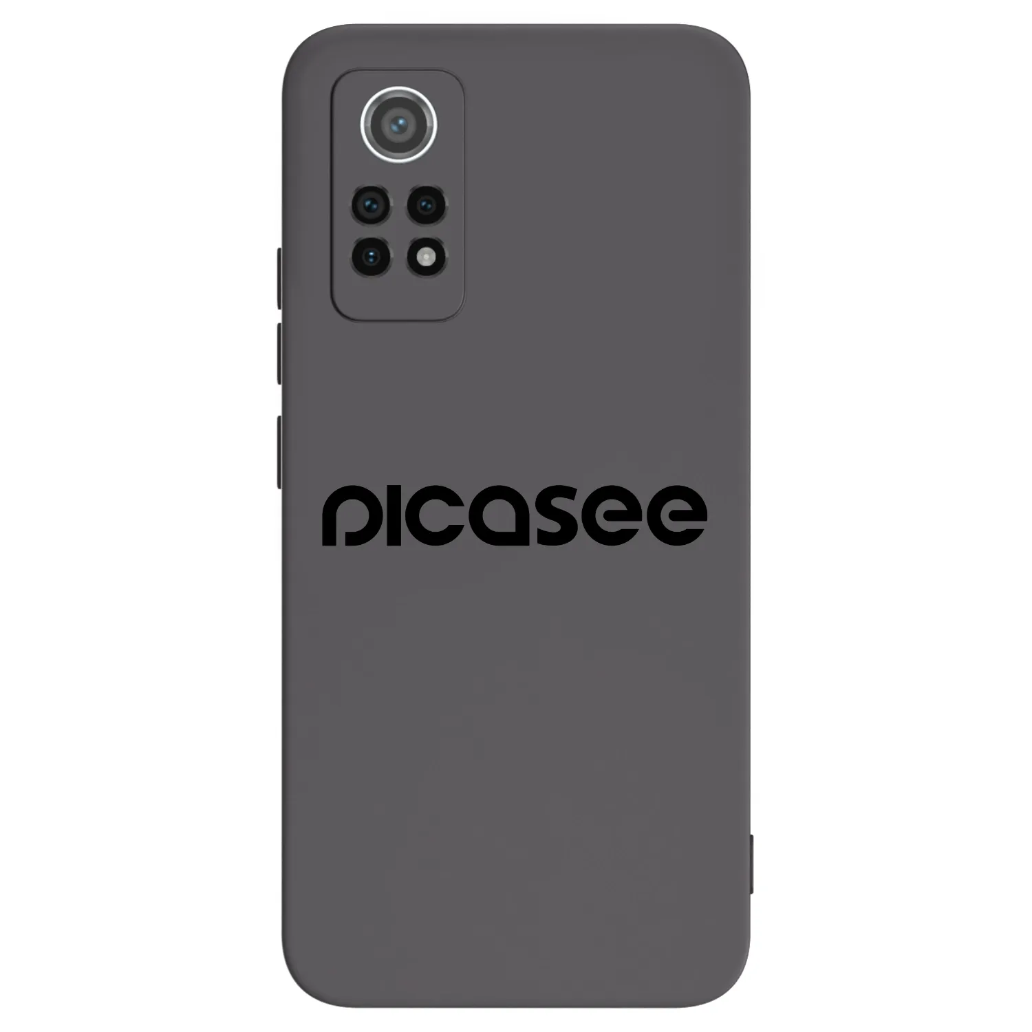 Picasee silikonowe czarne etui na Xiaomi Redmi Note 12 Pro 4G - Picasee - new logo - black