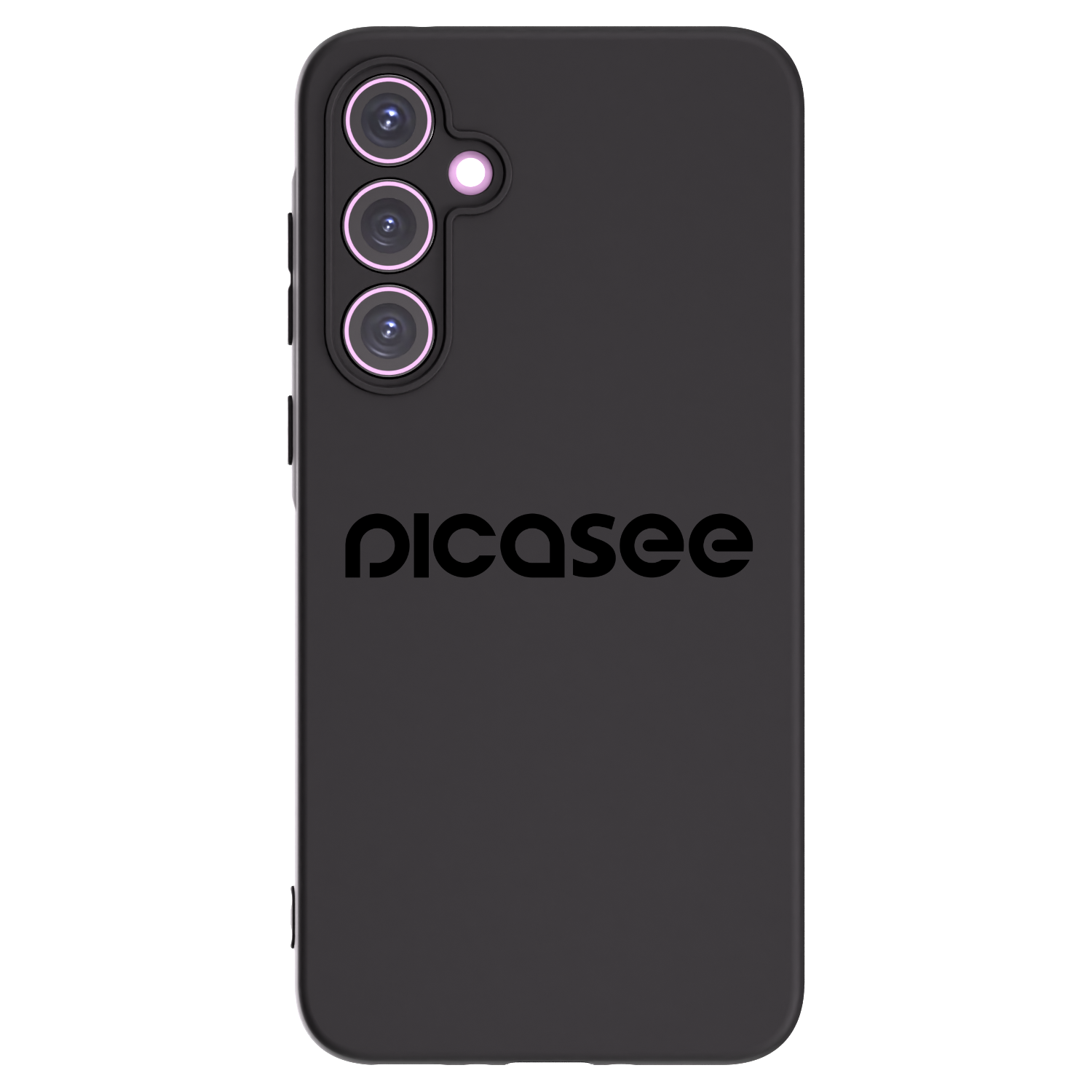 Picasee silikonowe czarne etui na Samsung Galaxy A35 5G A356B - Picasee - new logo - black