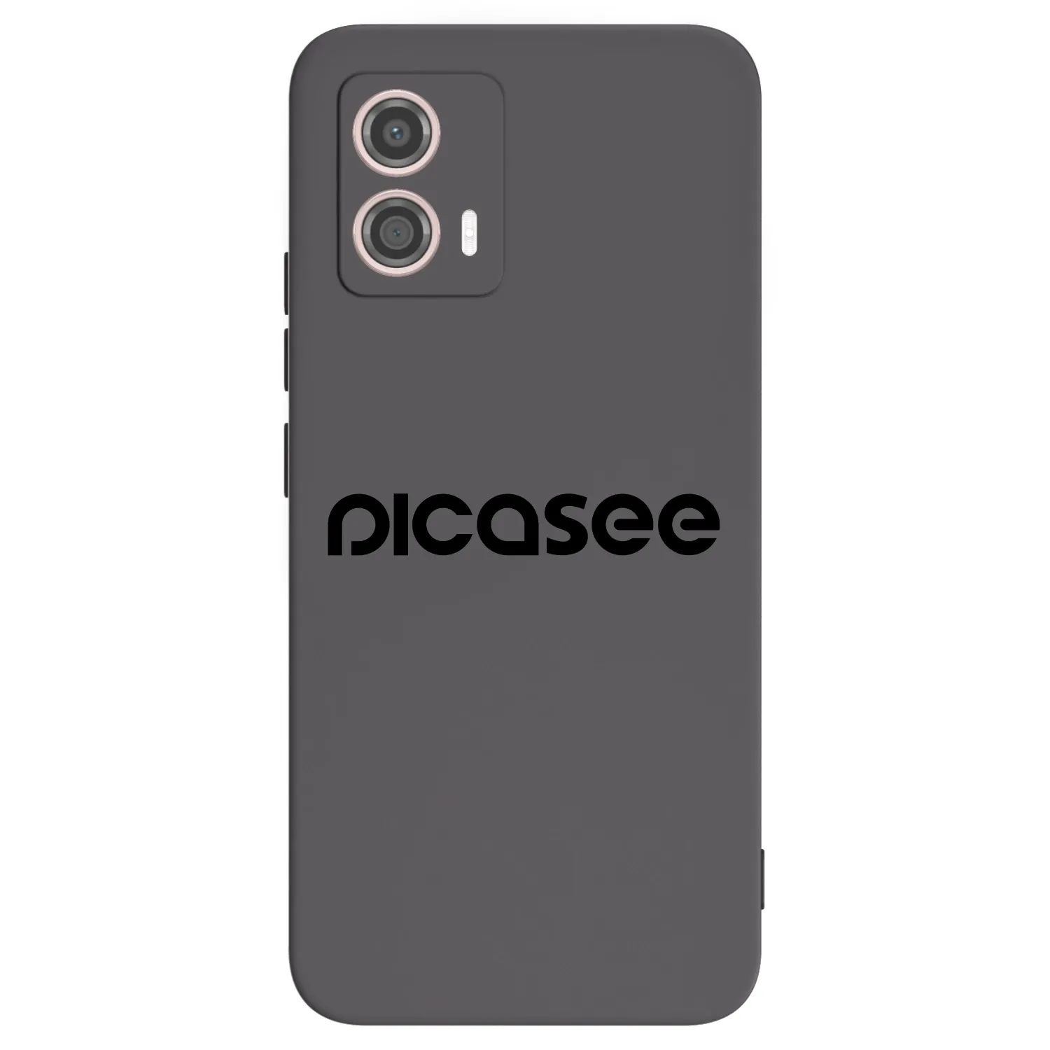 Picasee silikonowe czarne etui na Motorola Moto G53 5G - Picasee - new logo - black