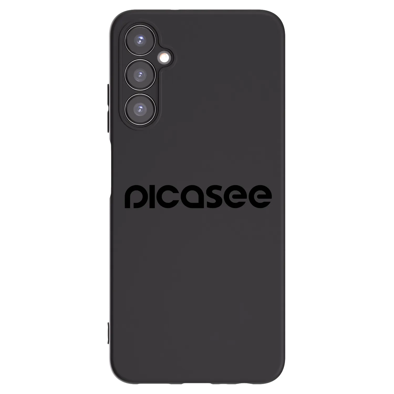 Picasee silikonowe czarne etui na Samsung Galaxy A05s A057G - Picasee - new logo - black