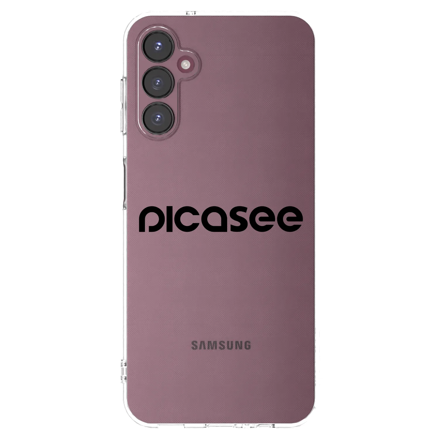 Picasee silikonowe przeźroczyste etui na Samsung Galaxy A05s A057G - Picasee - new logo - black