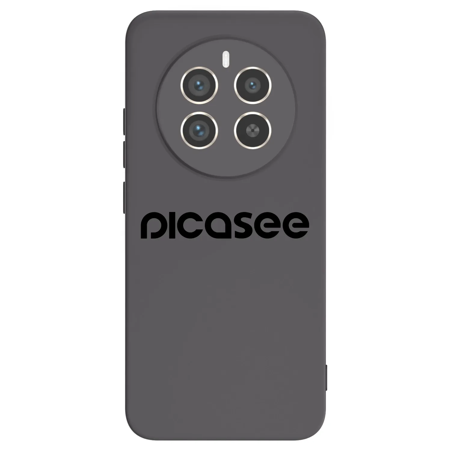 Picasee silikonowe czarne etui na Realme 12 Pro 5G - Picasee - new logo - black