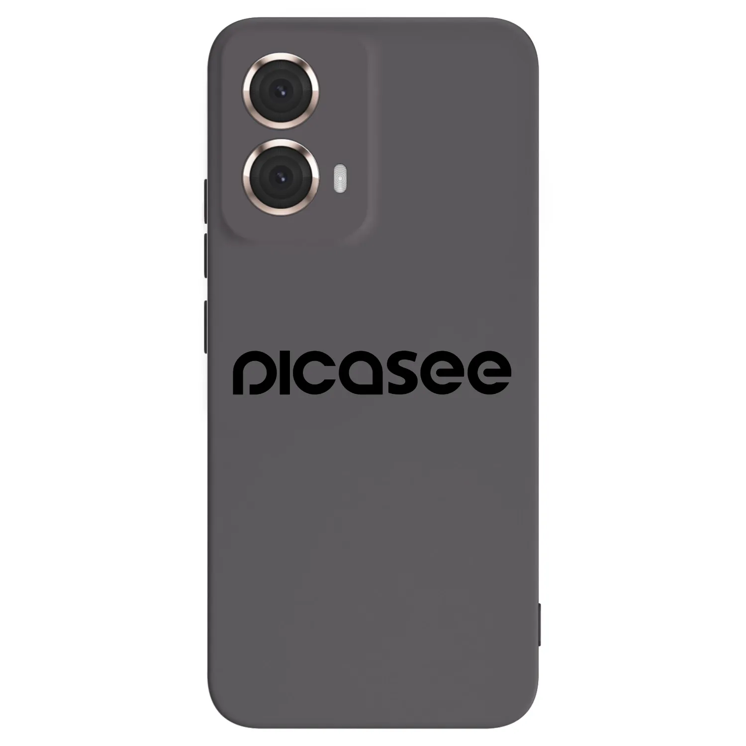 Picasee silikonowe czarne etui na Motorola Moto G85 - Picasee - new logo - black