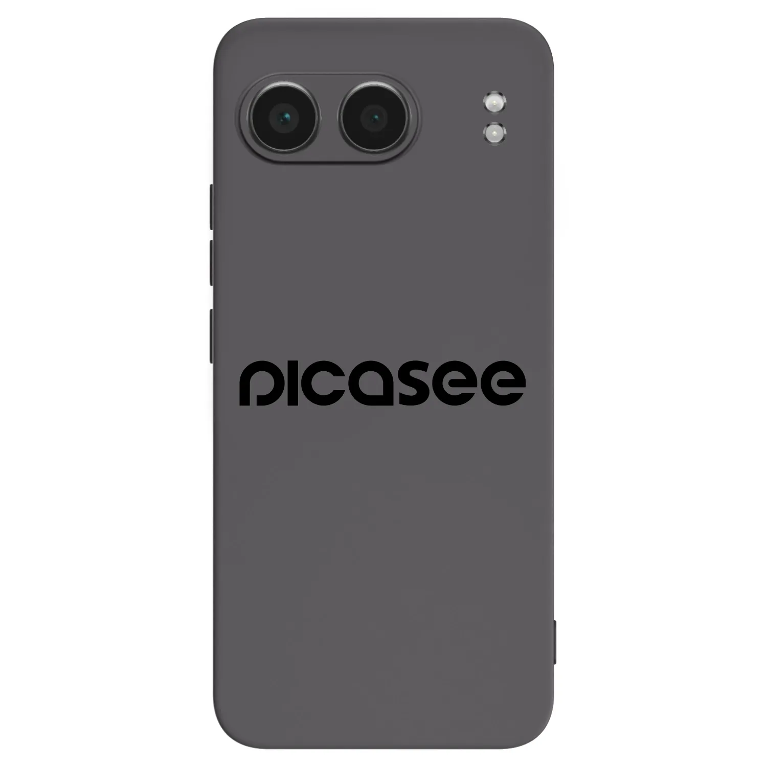 Picasee silikonowe czarne etui na OnePlus Nord 4 - Picasee - new logo - black