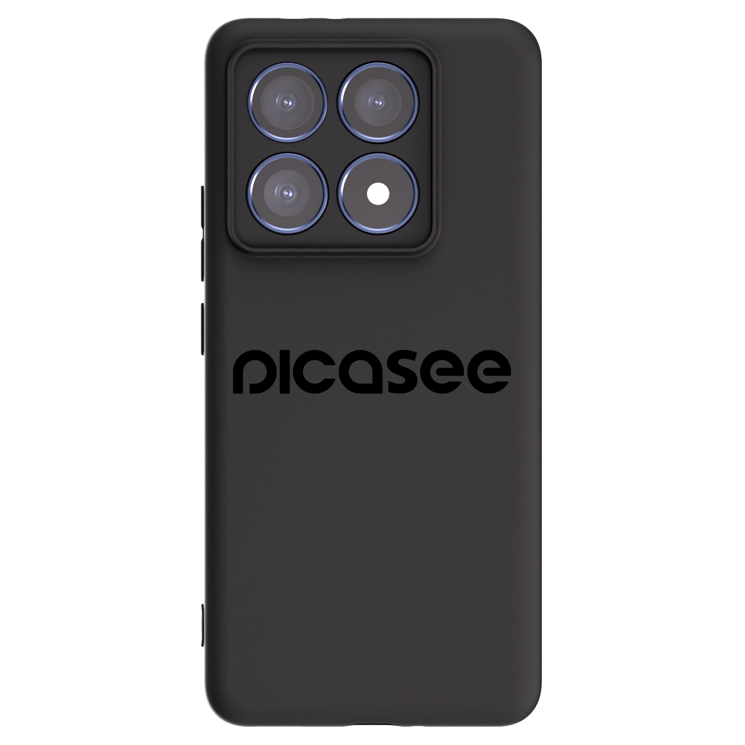 Picasee silikonowe czarne etui na Xiaomi 14T Pro - Picasee - new logo - black
