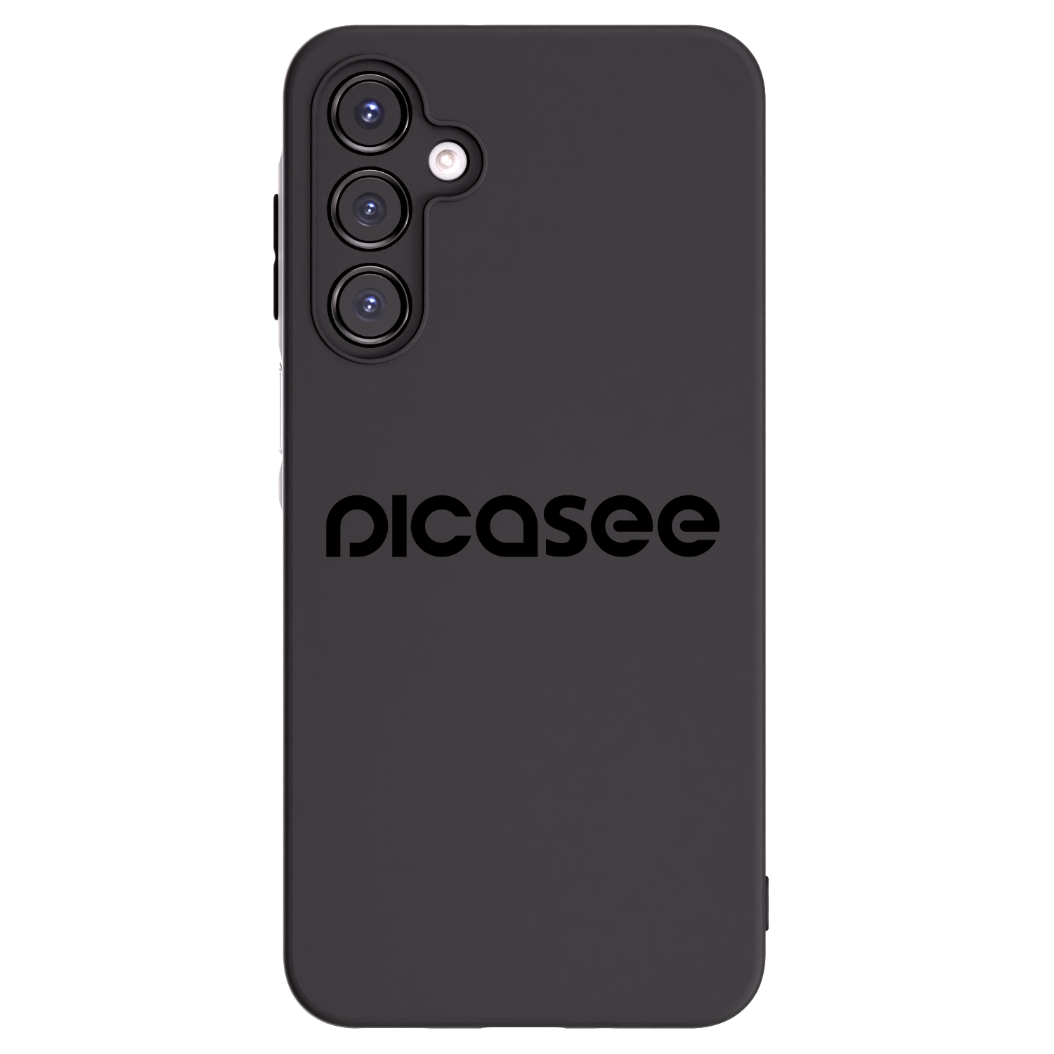 Picasee silikonowe czarne etui na Samsung Galaxy A16 5G - Picasee - new logo - black