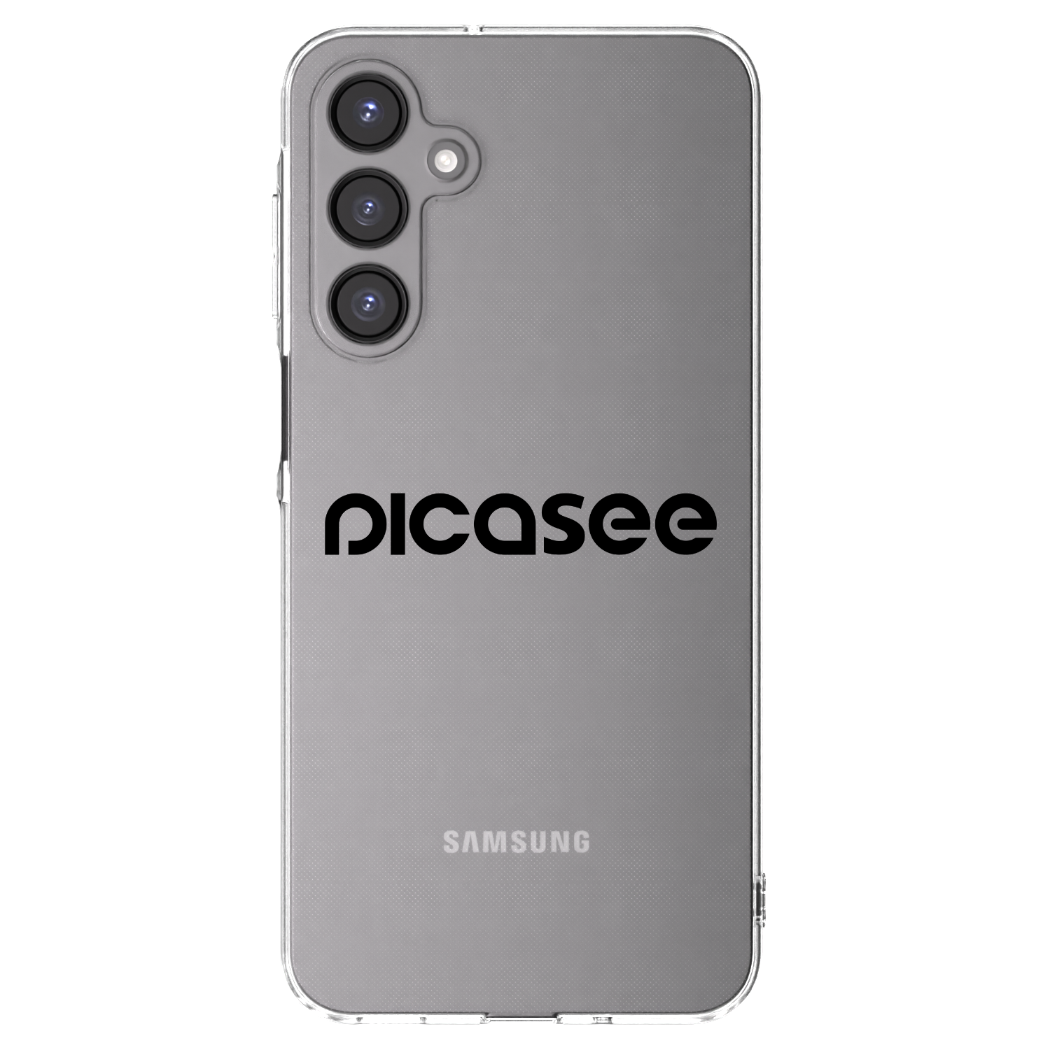 Picasee silikonowe przeźroczyste etui na Samsung Galaxy A16 5G - Picasee - new logo - black