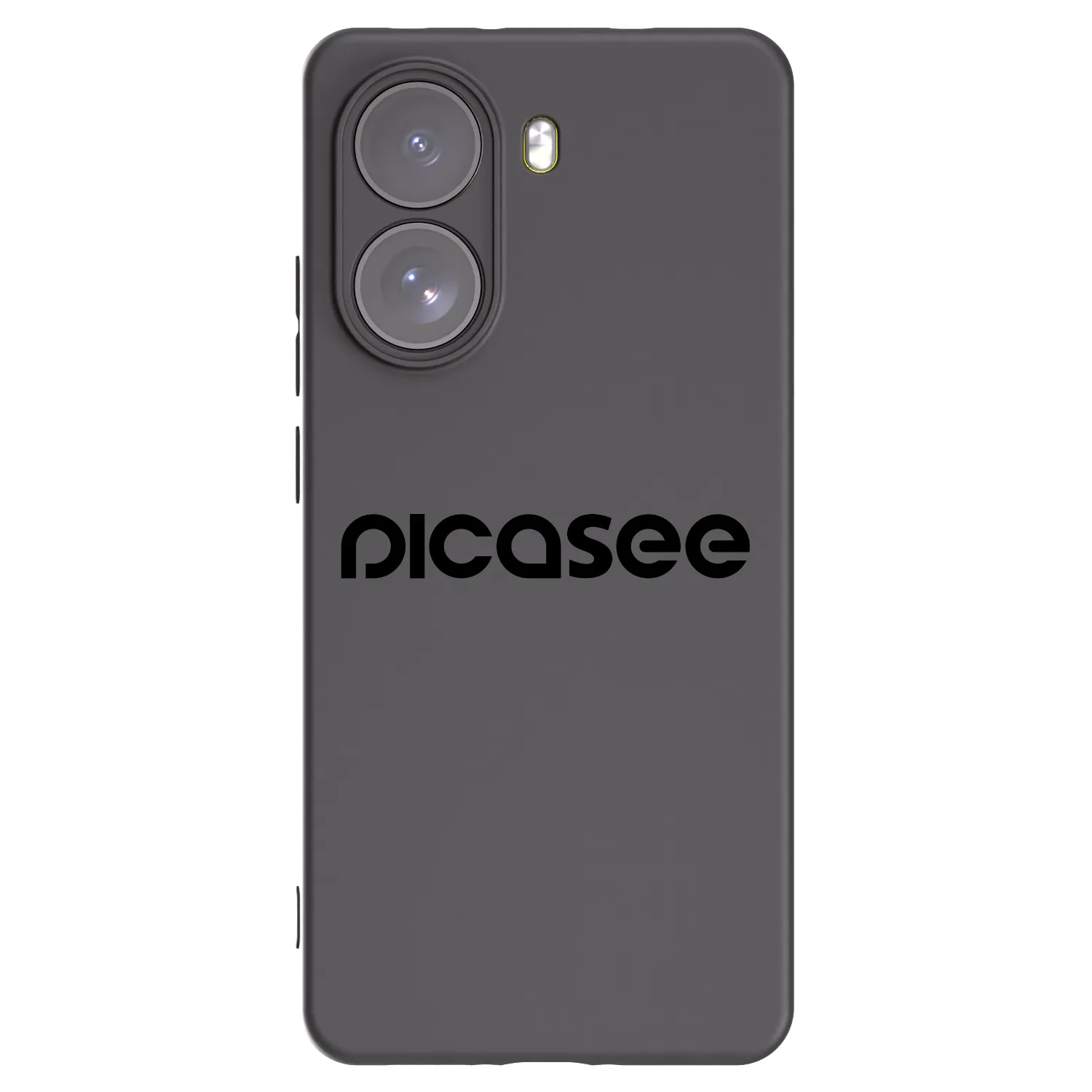 Picasee silikonowe czarne etui na Xiaomi Poco X7 - Picasee - new logo - black
