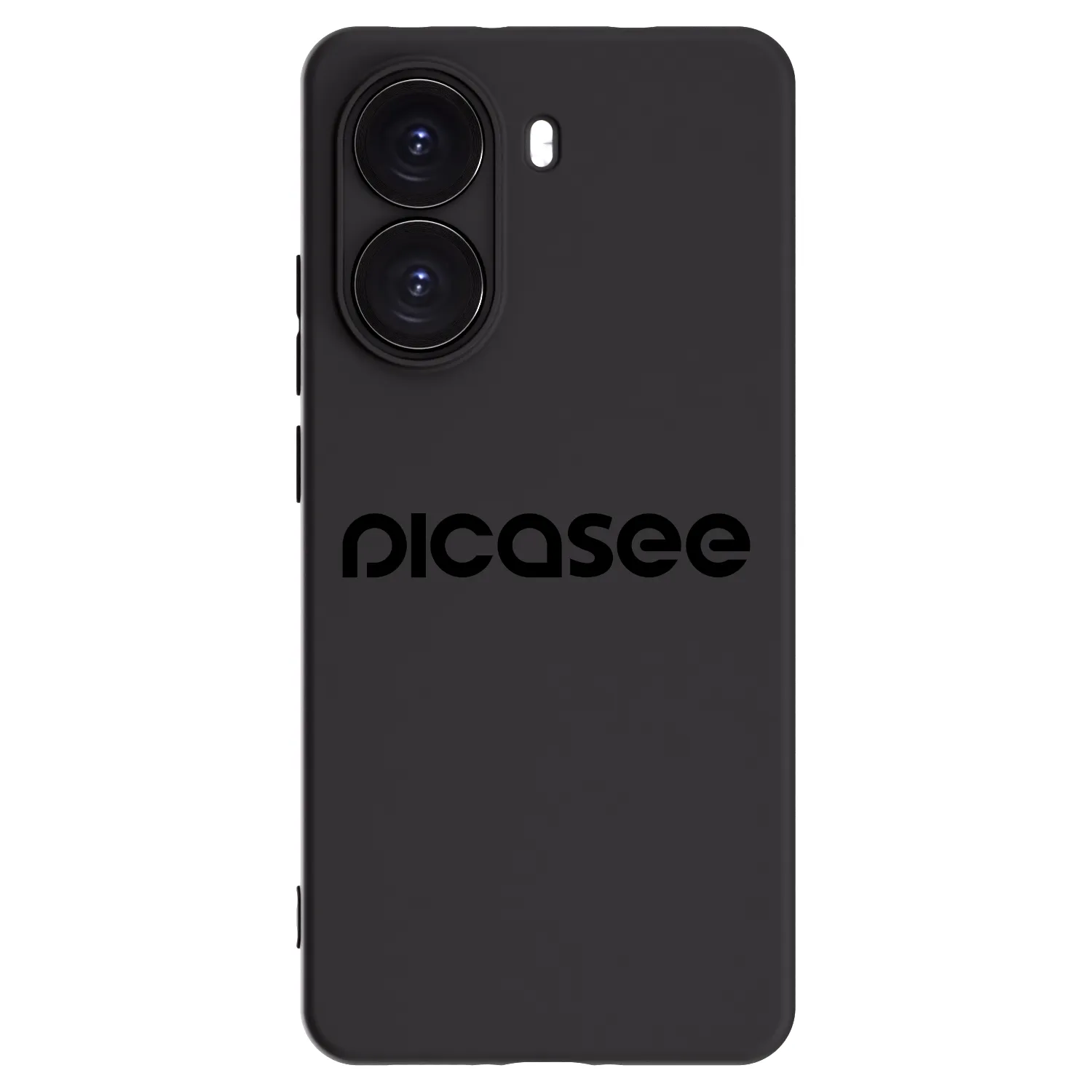 Picasee silikonowe czarne etui na Xiaomi Poco X7 Pro 5G - Picasee - new logo - black