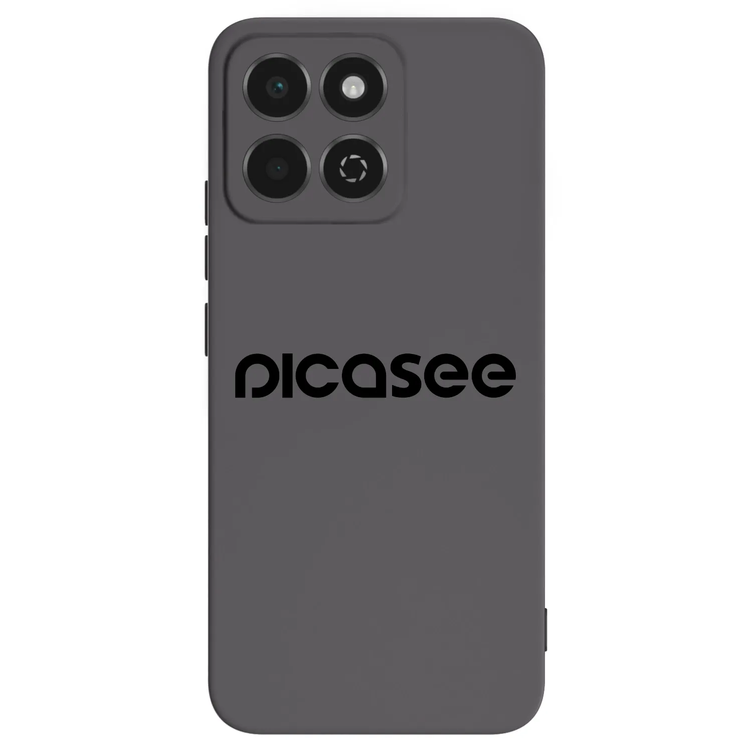 Picasee silikonowe czarne etui na Honor 200 Smart 5G - Picasee - new logo - black