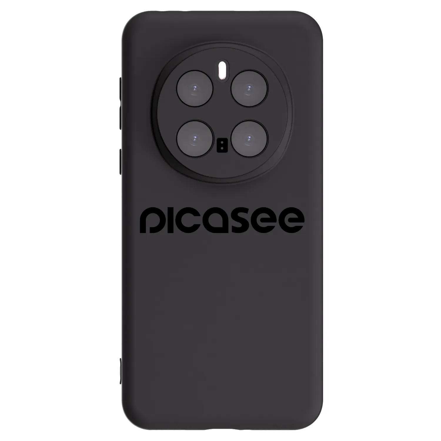 Picasee silikonowe czarne etui na Honor Magic7 Pro 5G - Picasee - new logo - black