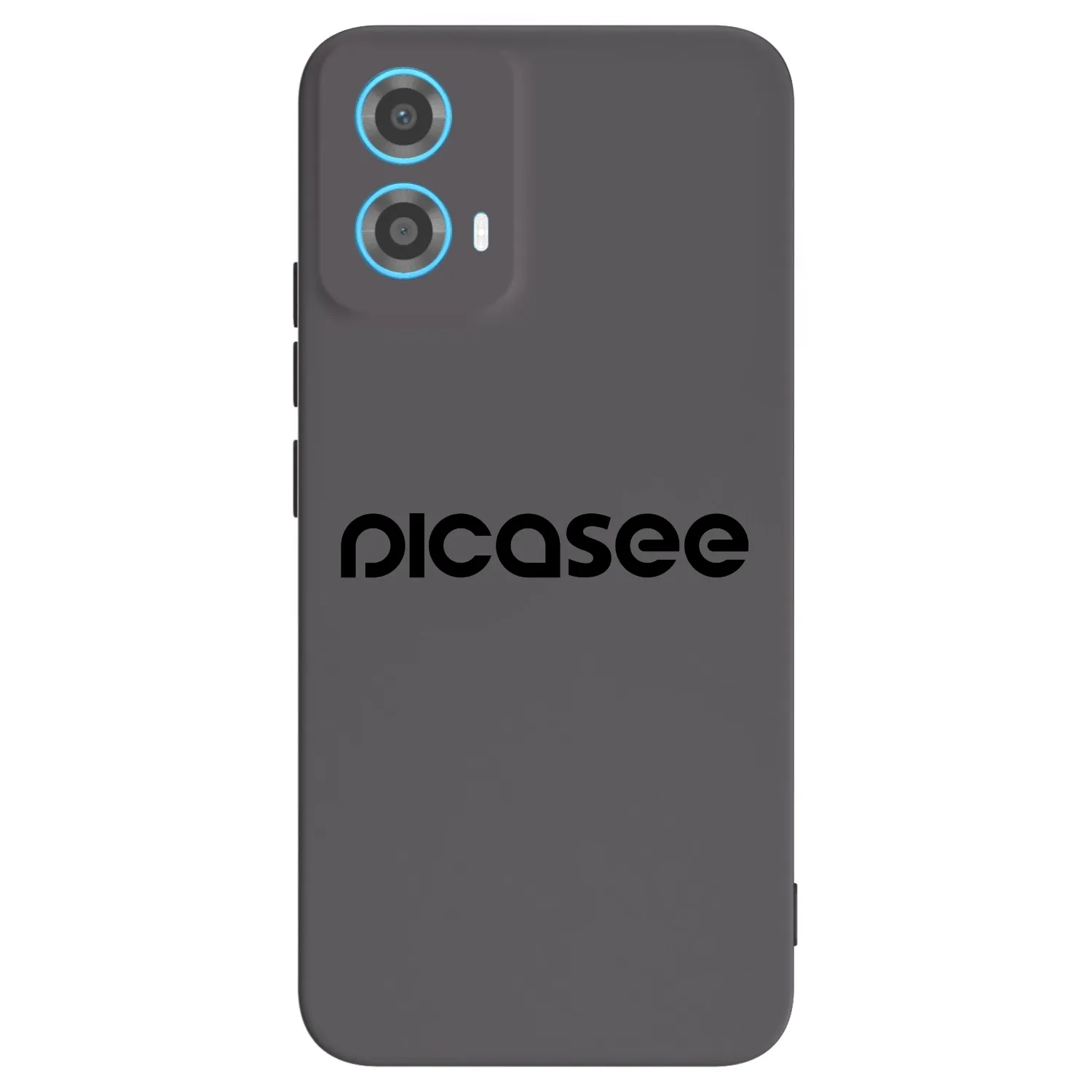 Picasee silikonowe czarne etui na Motorola Moto G34 5G - Picasee - new logo - black