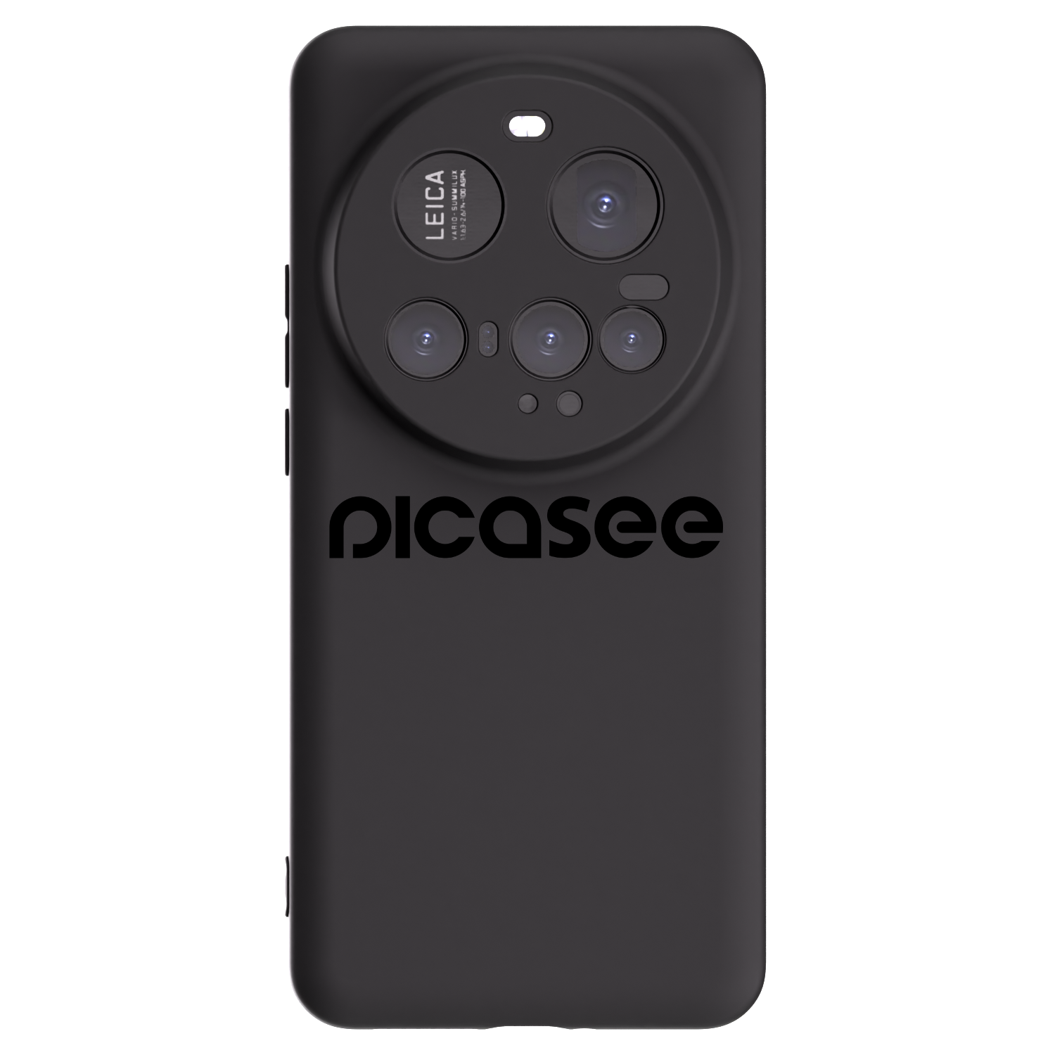 Picasee silikonowe czarne etui na Xiaomi 15 Ultra - Picasee - new logo - black